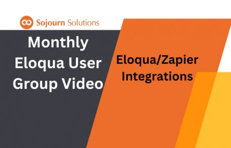 Discussion of Eloqua/Zapier Integrations in the Sojourn Solutions’ Eloqua User Group