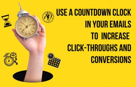 Use A Countdown Clock in Your Emails To Increase Clicks and Conversions