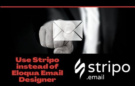 Use Stripo instead of the Eloqua Email Designer